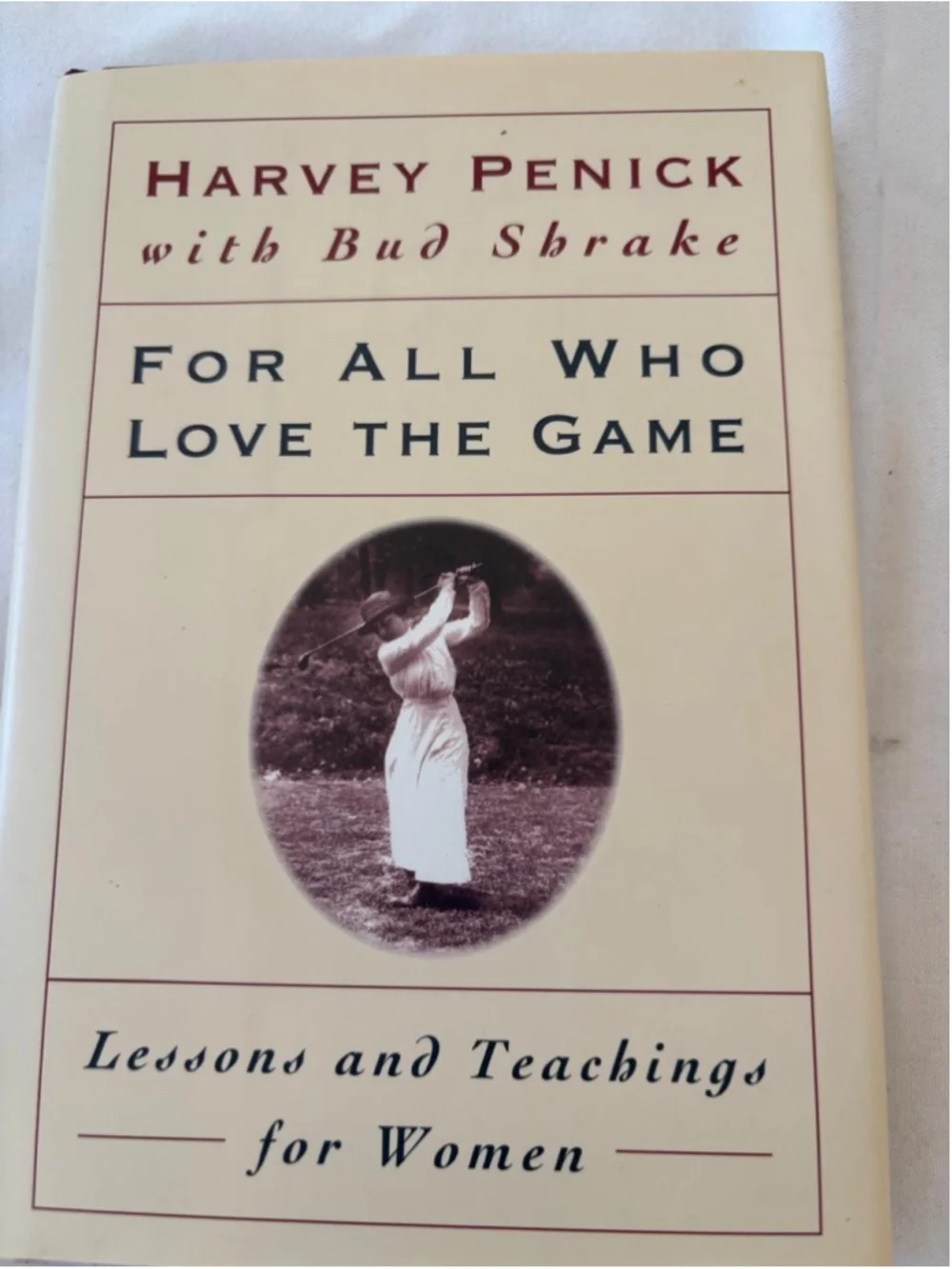 Simon & Schuster For All Who Love The Game Golf Book, One Size, Beige/Brown #E96